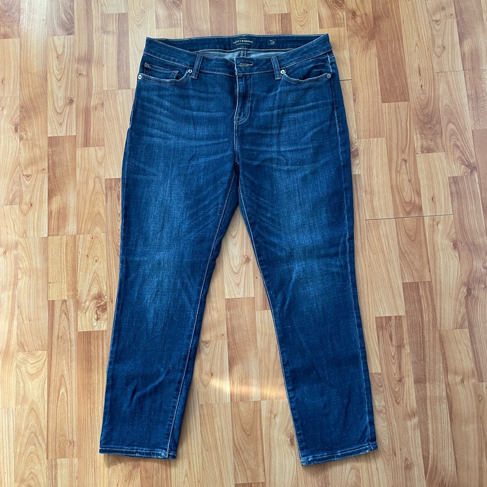Lucky Brand Ankle Jeans size 14